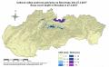 Mapa snehovej pokrývky 27 marec 2017
